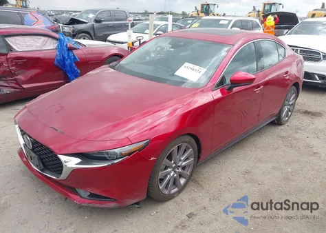 2019 Mazda Mazda3 Premium Package из США, поврежденный, VIN 3MZBPAEM6KM103636